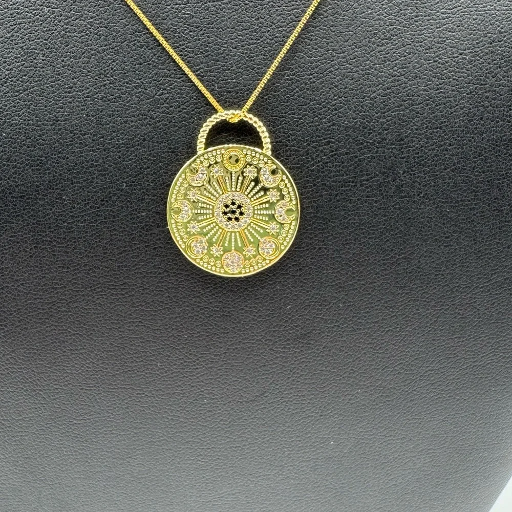 18k Celestial Pendant - Picture 8 of 11